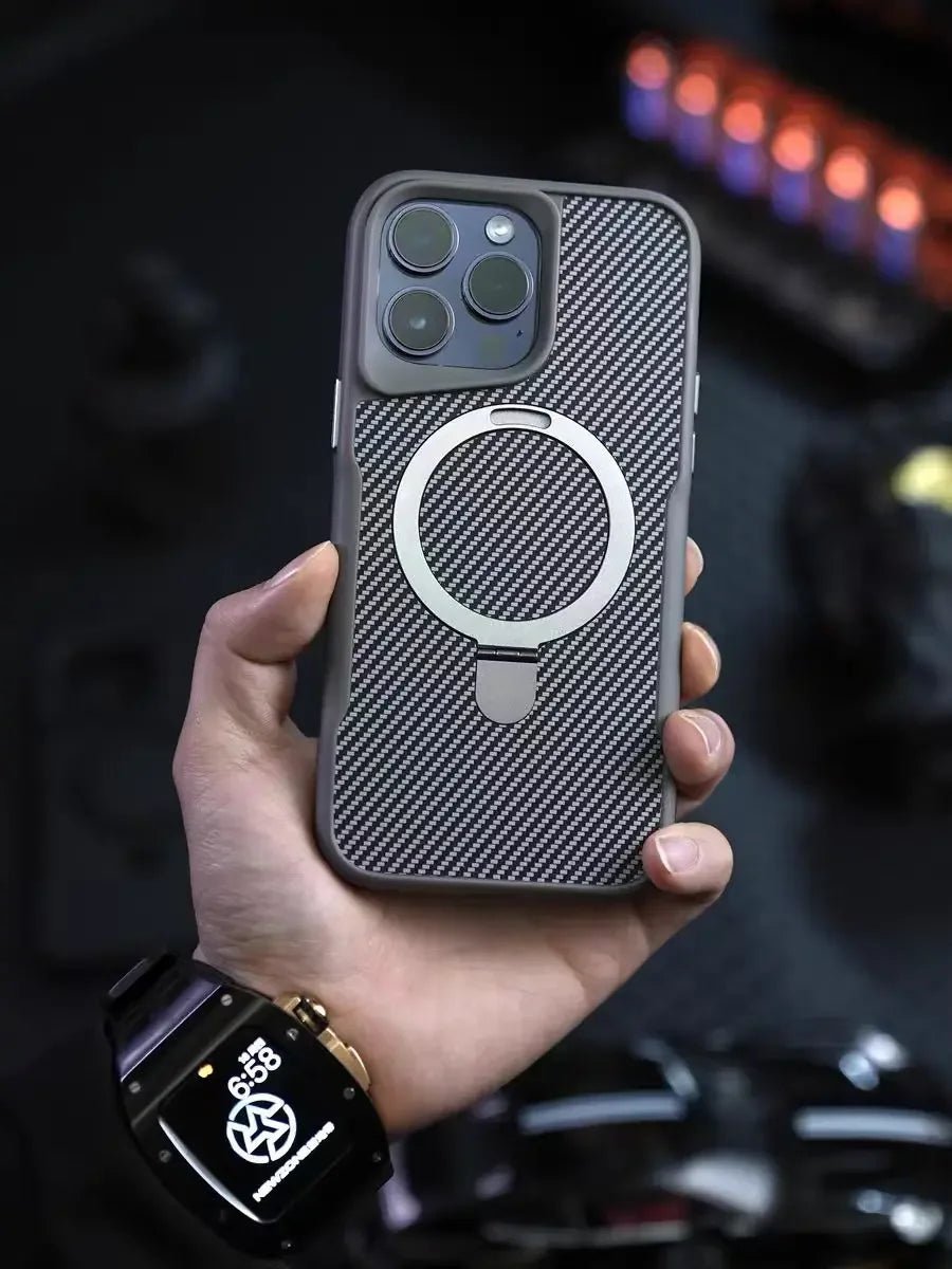 iPhone Nano Carbon Case with MagSafe charging