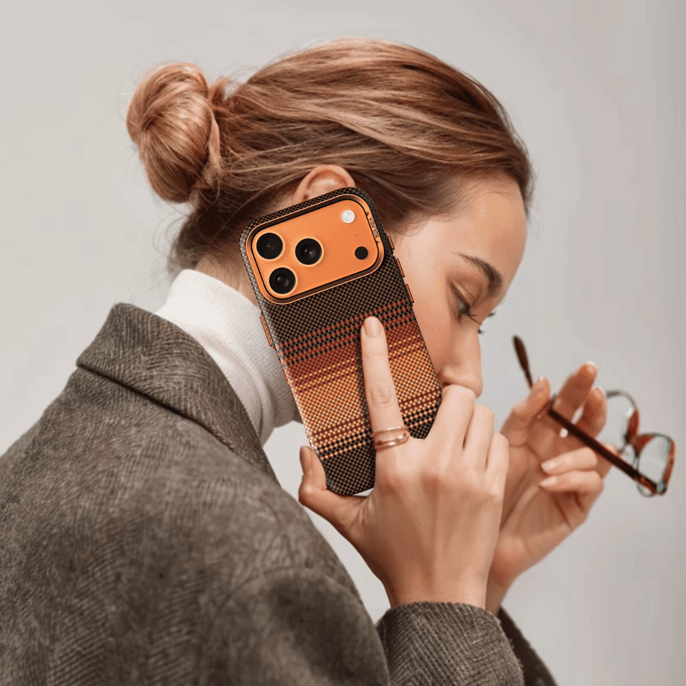 MagSafe Sunset Carbon Fiber iPhone Case