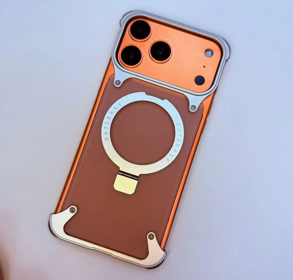 Metal Alloy iPhone Case with MagSafe Matte Finish