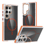 Samsung carbon case and dedicated camera protection + MagSafe