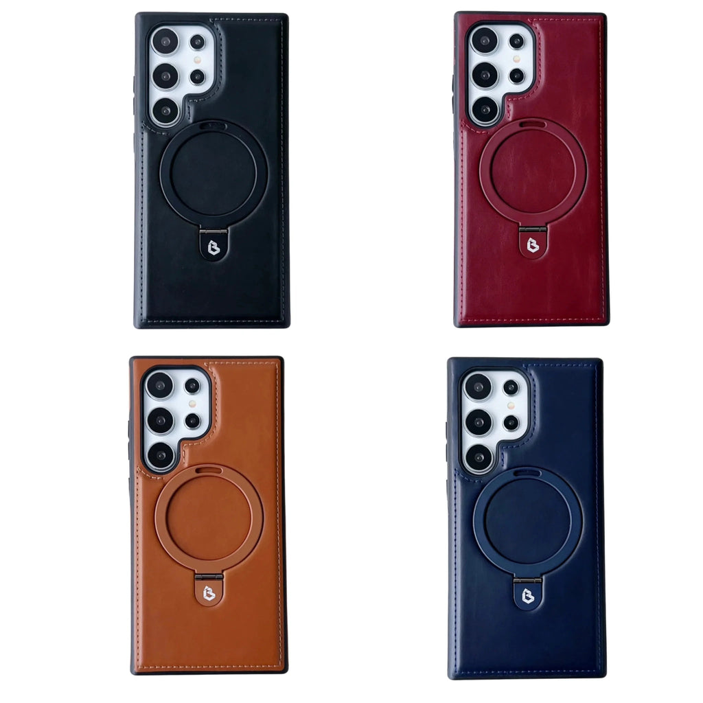Samsung Case in Premium Leather and MagSafe charging