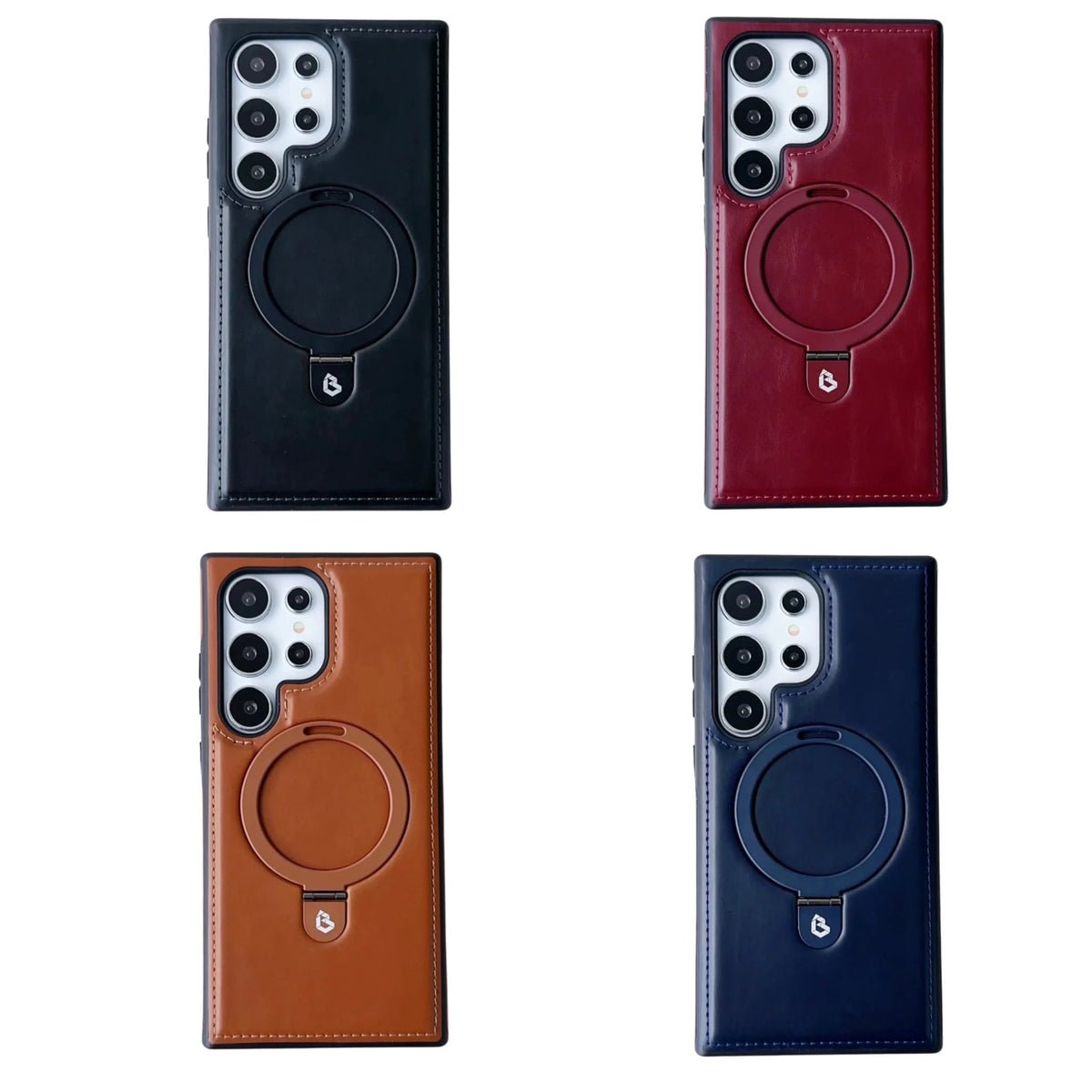 Samsung Case in Premium Leather and MagSafe charging