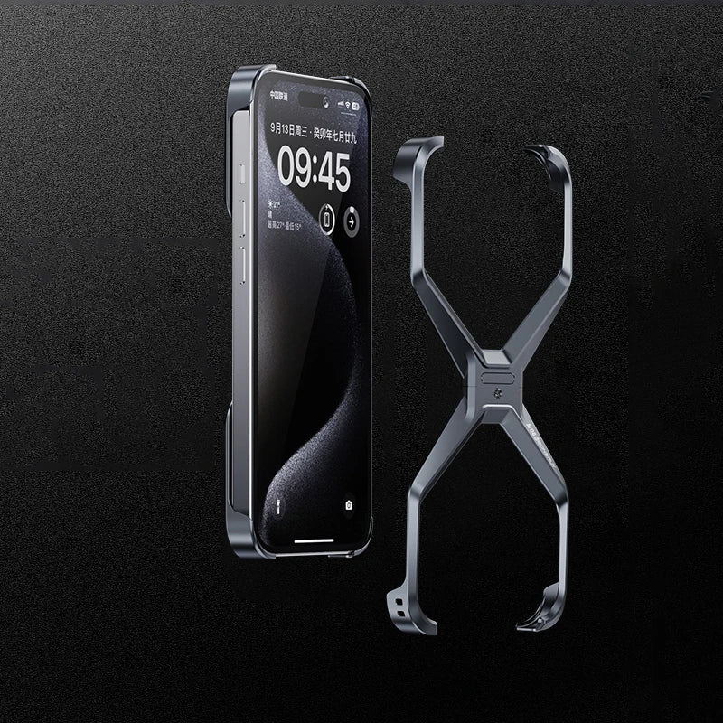 Case X Reinforced Minimalist Metal IPhone