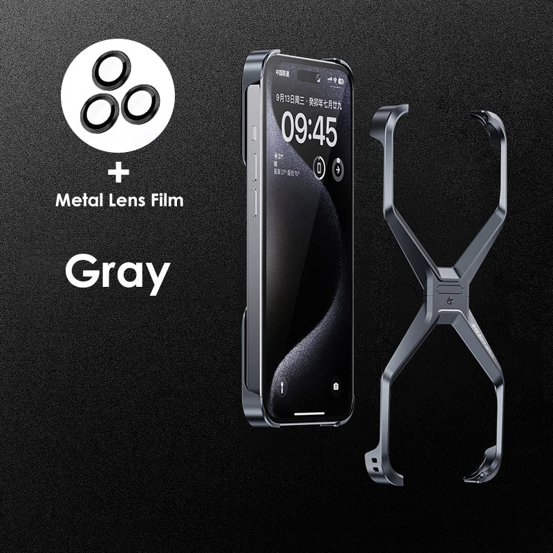 Case X Reinforced Minimalist Metal IPhone