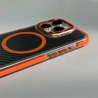Exclusive carbon fiber iPhone case with MagSafe