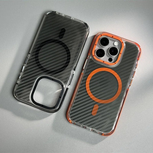 Exclusive carbon fiber iPhone case with MagSafe