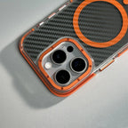 Exclusive carbon fiber iPhone case with MagSafe