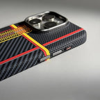 Carbon fiber iPhone case with MagSafe charging