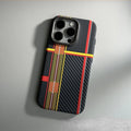 Carbon fiber iPhone case with MagSafe charging