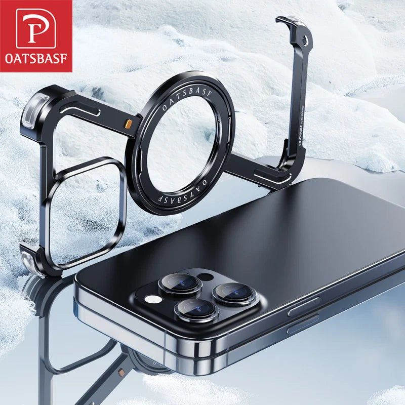 Exclusive design metal iPhone case with MagSafe