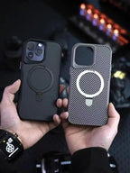 iPhone Nano Carbon Case with MagSafe charging