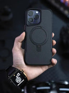 iPhone Nano Carbon Case with MagSafe charging