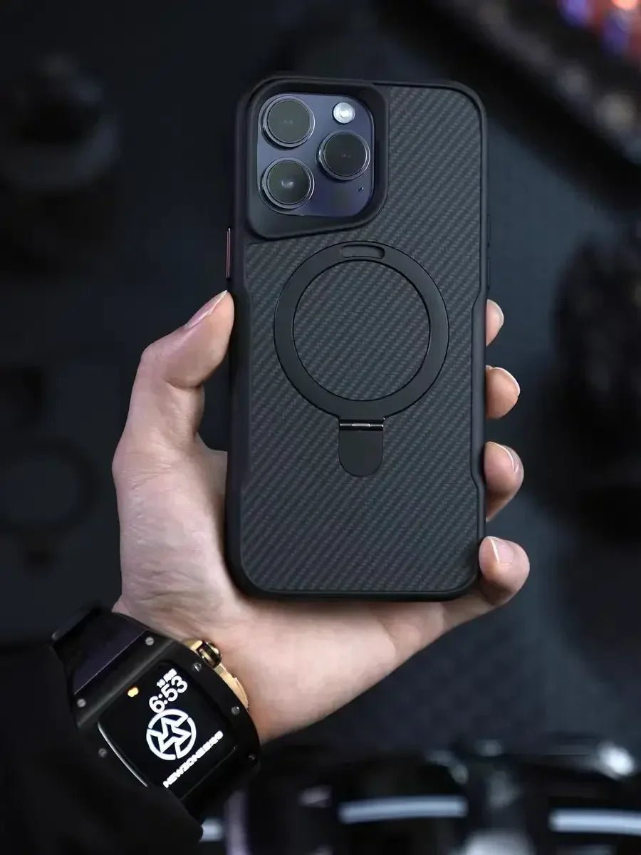 iPhone Nano Carbon Case with MagSafe charging