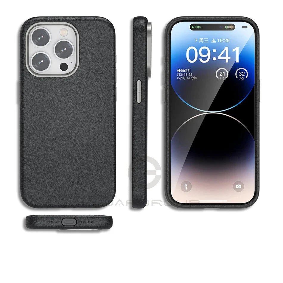 Exclusive premium leather iPhone case