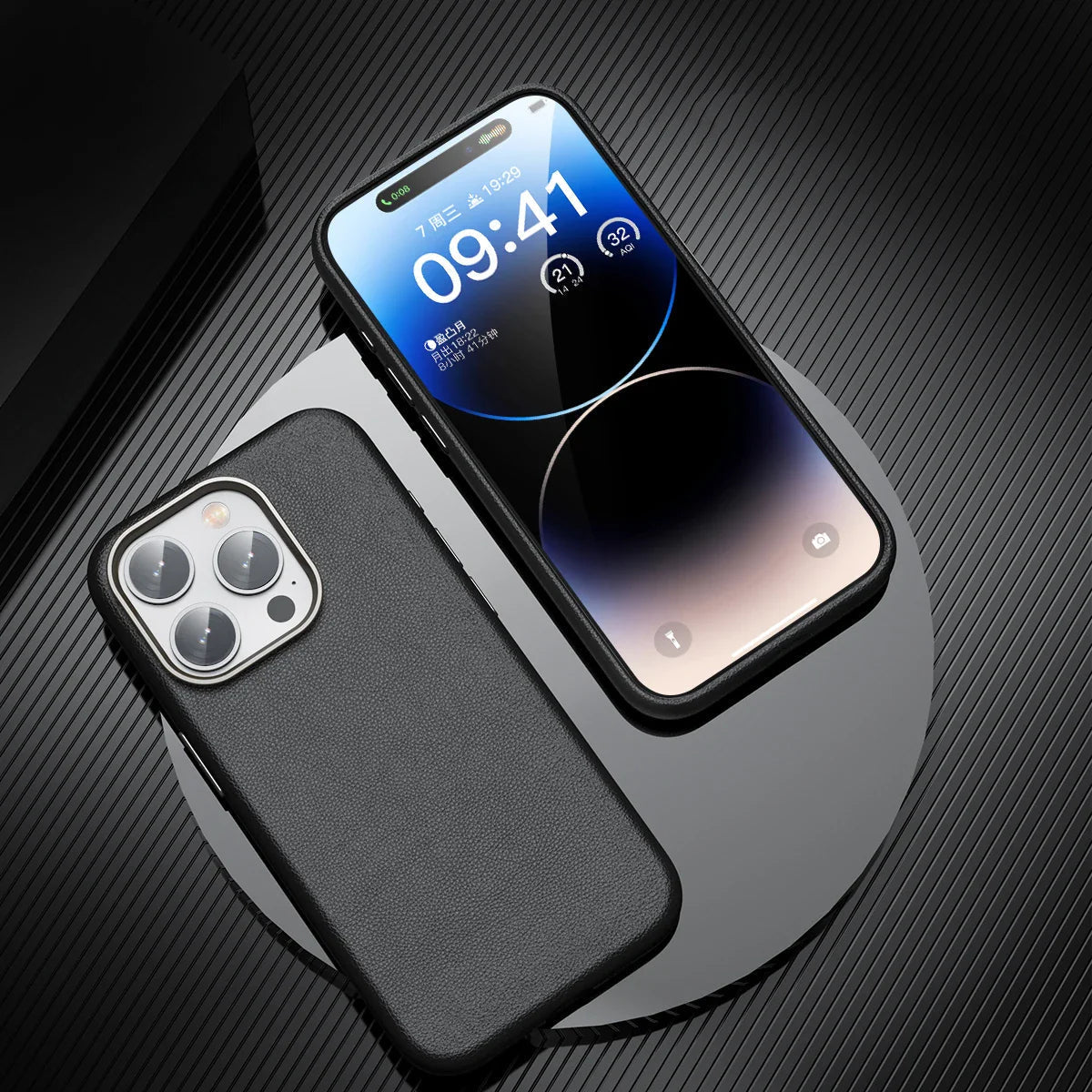 Exclusive premium leather iPhone case