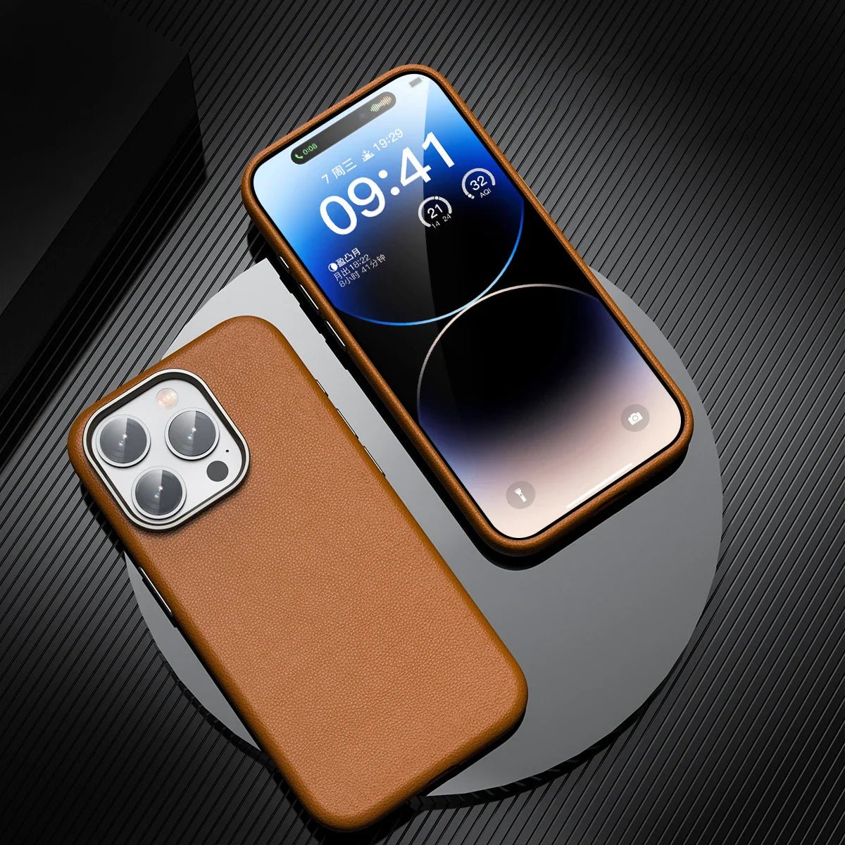 Exclusive premium leather iPhone case