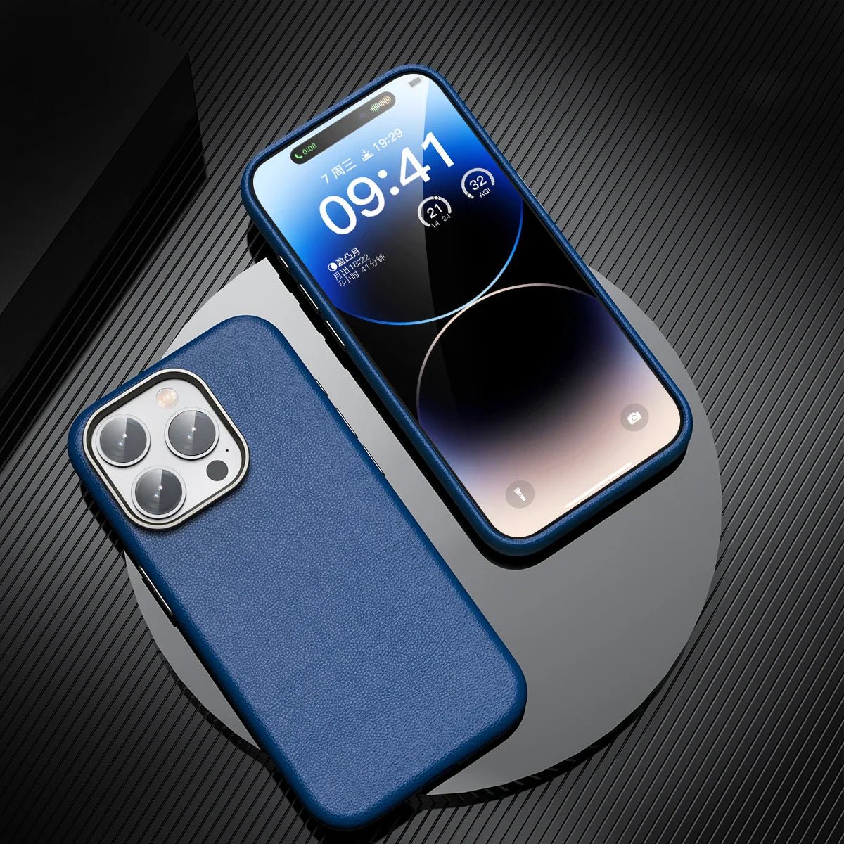 Exclusive premium leather iPhone case