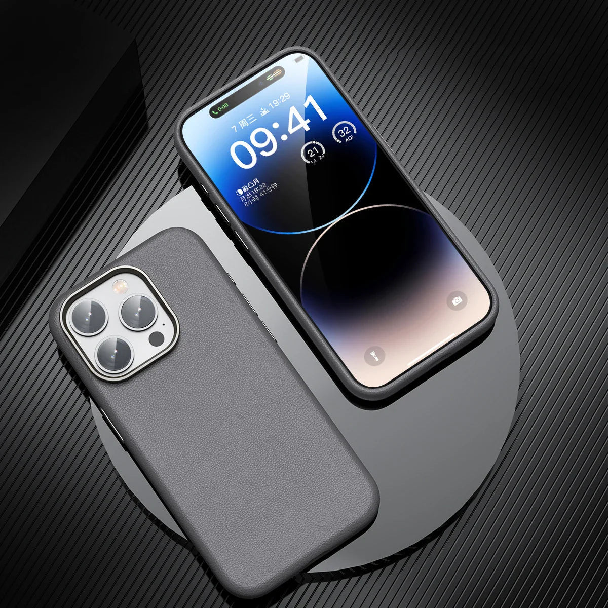 Exclusive premium leather iPhone case