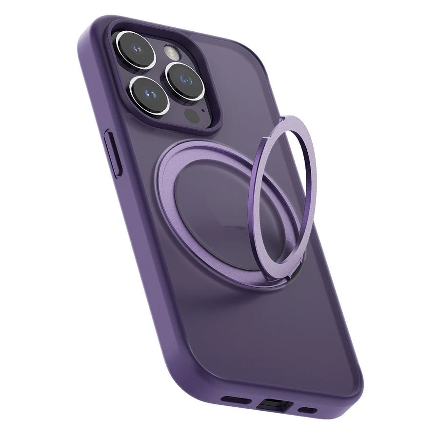 iPhone case with swivel stand and MagSafe charging