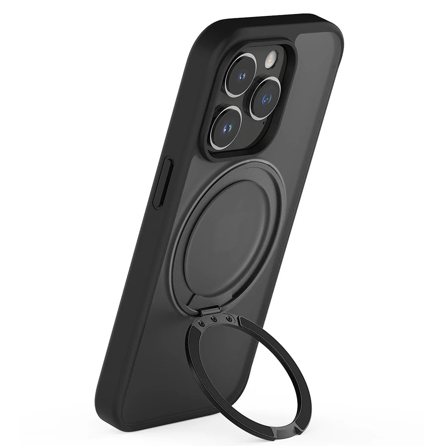 iPhone case with swivel stand and MagSafe charging