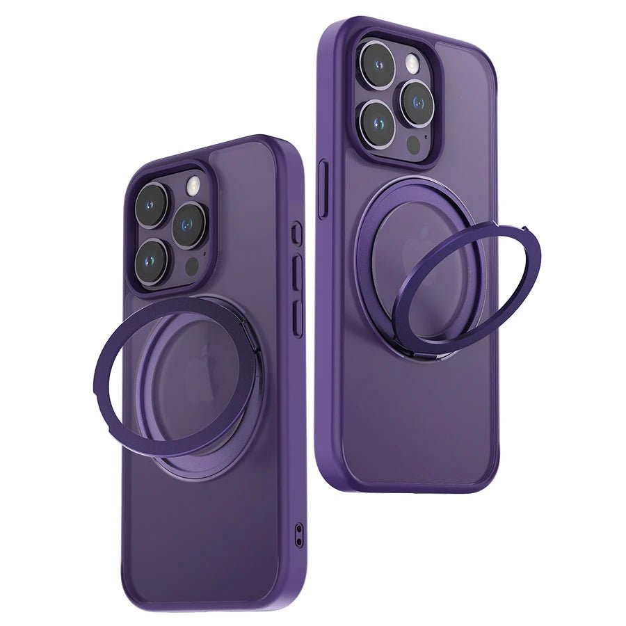 iPhone case with swivel stand and MagSafe charging
