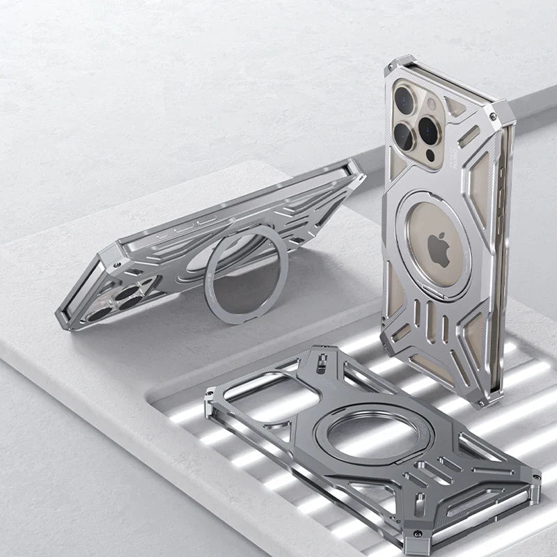 Metal Armor Case and MagSafe charging