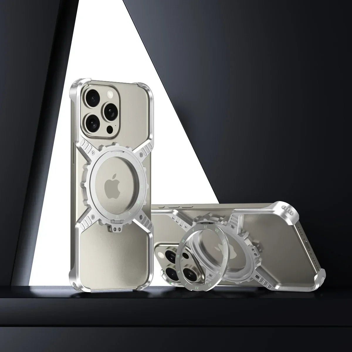 Metal iPhone case and 360º support