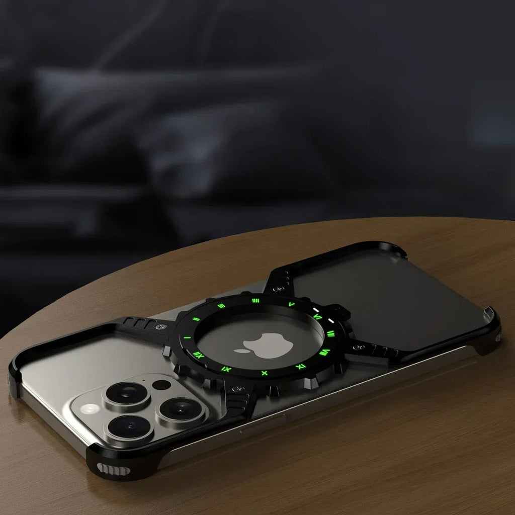 Metal iPhone case and 360º support