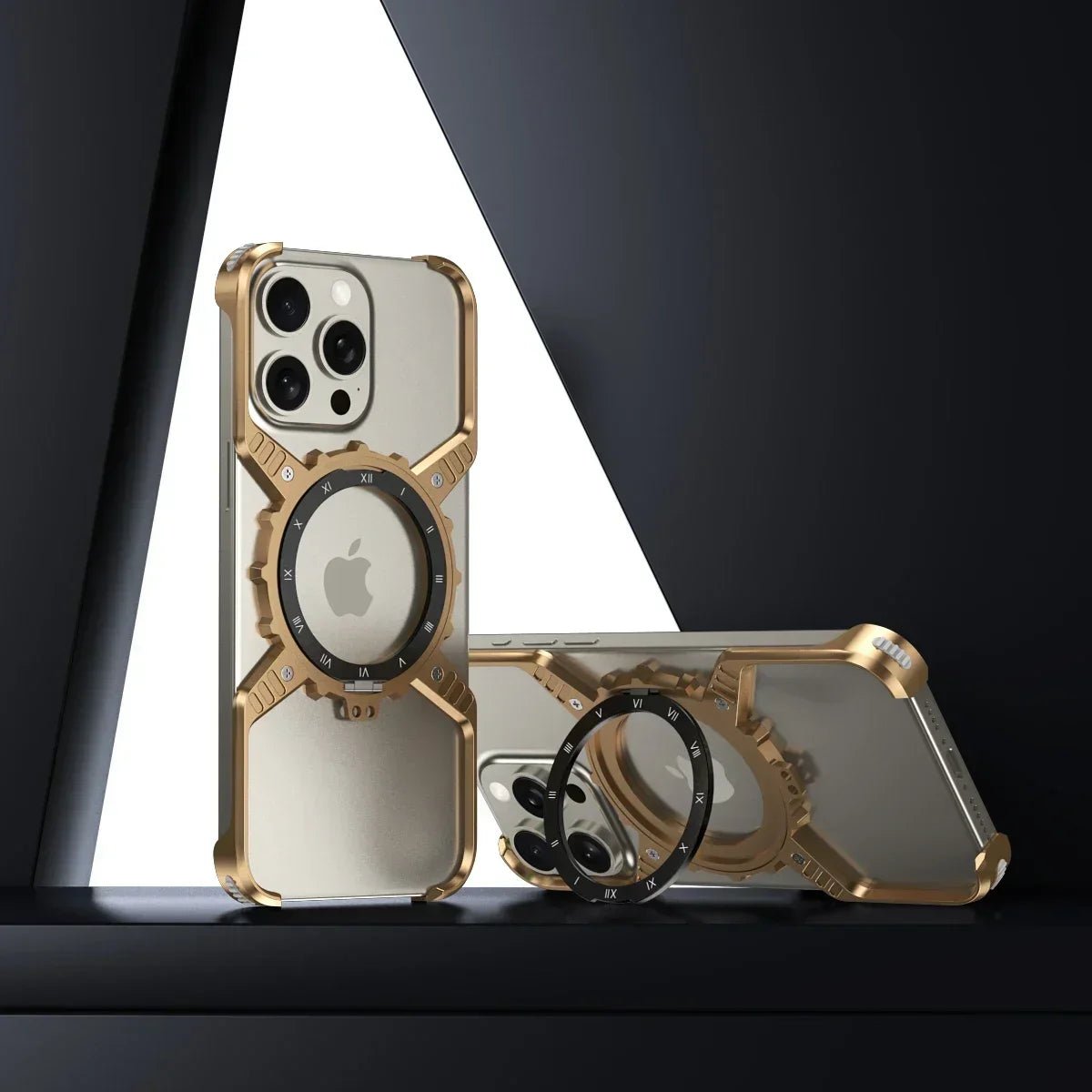Metal iPhone case and 360º support