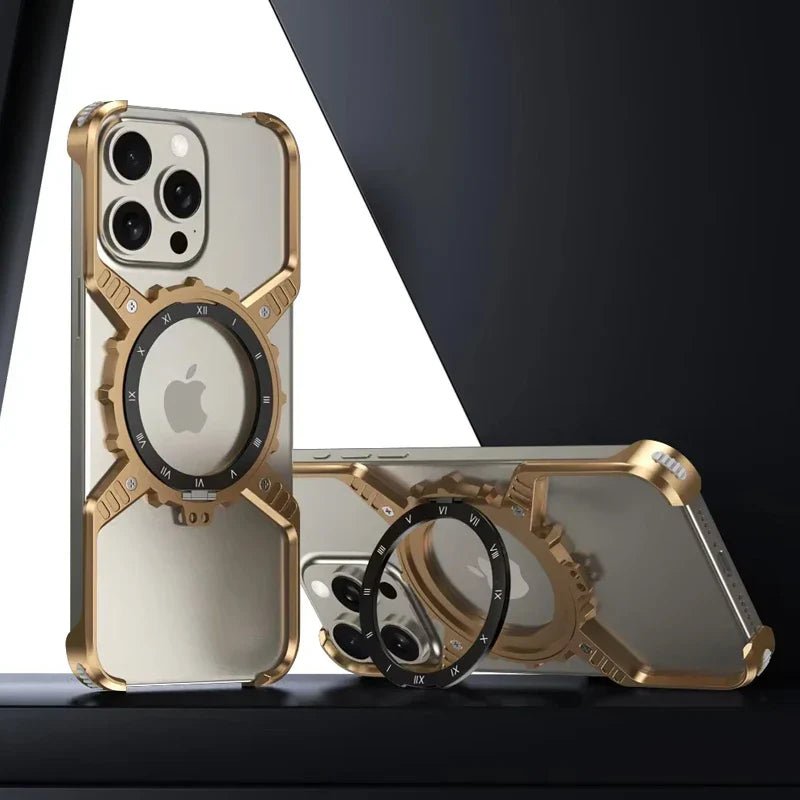 Metal iPhone case and 360º support