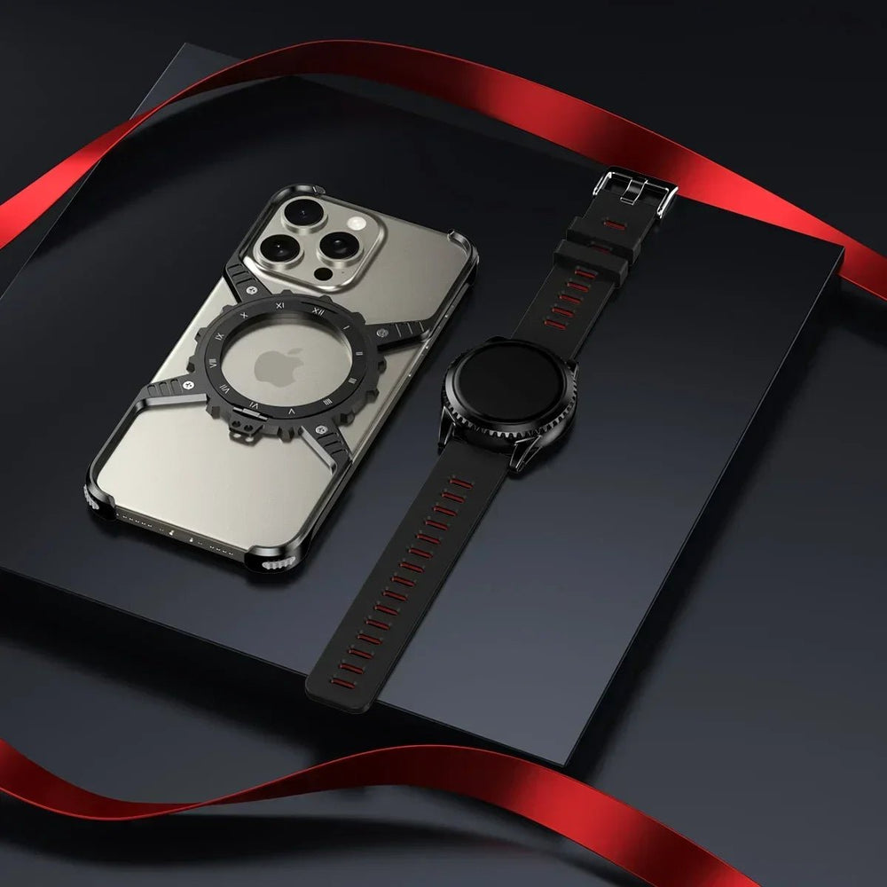 Metal iPhone case and 360º support