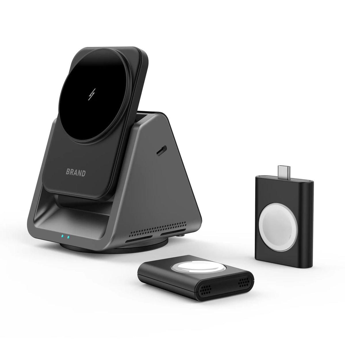 Multifunctional 3 in 1 Magnetic Wireless Charger
