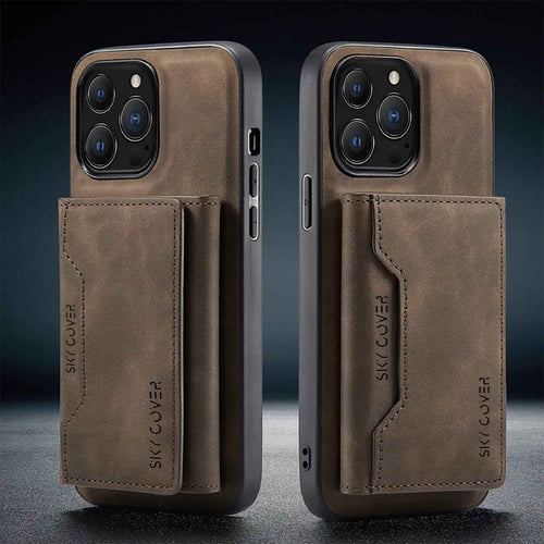 2 in 1 MagSafe Luxury Leather Case