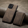 2 in 1 MagSafe Luxury Leather Case