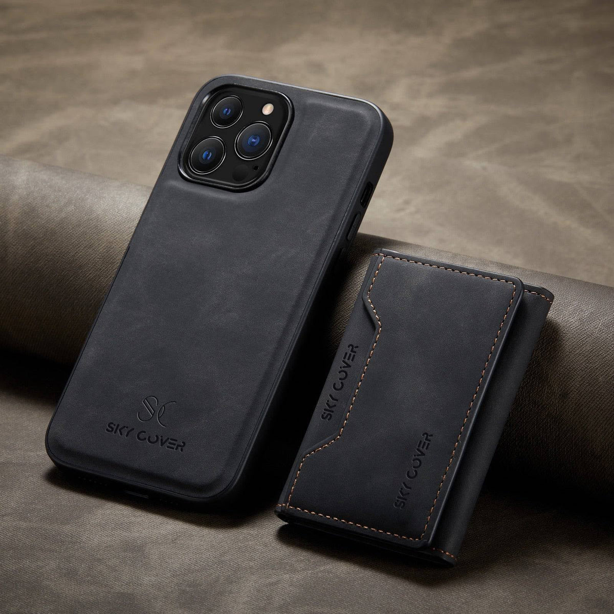 2 in 1 MagSafe Luxury Leather Case