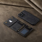 2 in 1 MagSafe Luxury Leather Case