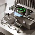 iPhone case in reinforced aluminum and MagSafe charging
