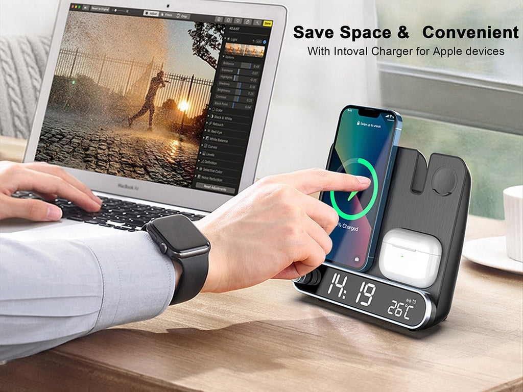 3 in 1 Wireless Charger Station for Watch and AirPods
