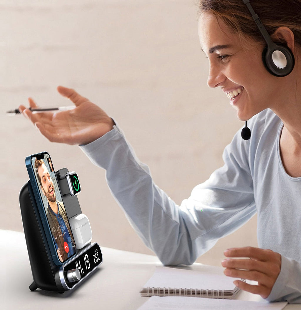3 in 1 Wireless Charger Station for Watch and AirPods