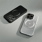 iPhone case with heat dissipation and MagSafe charging