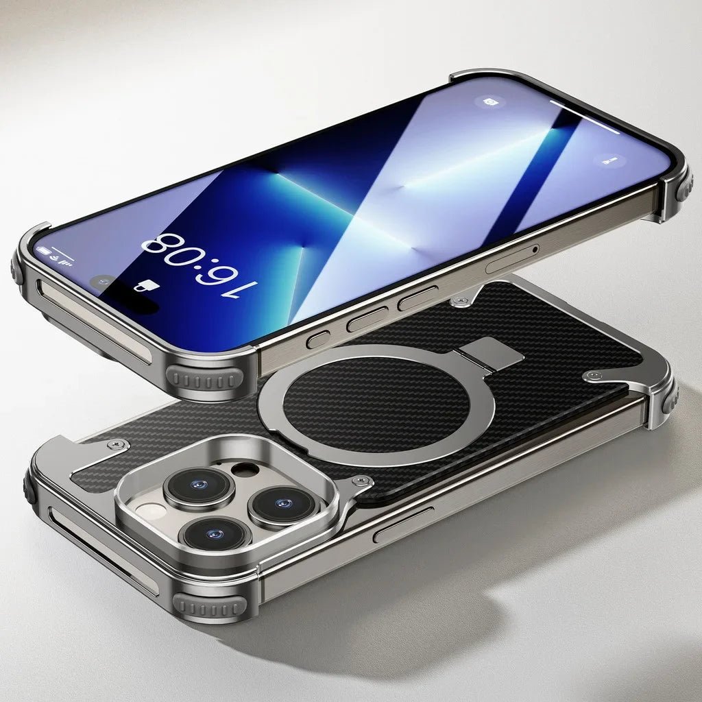 Carbon IPhone case with MagSafe charging