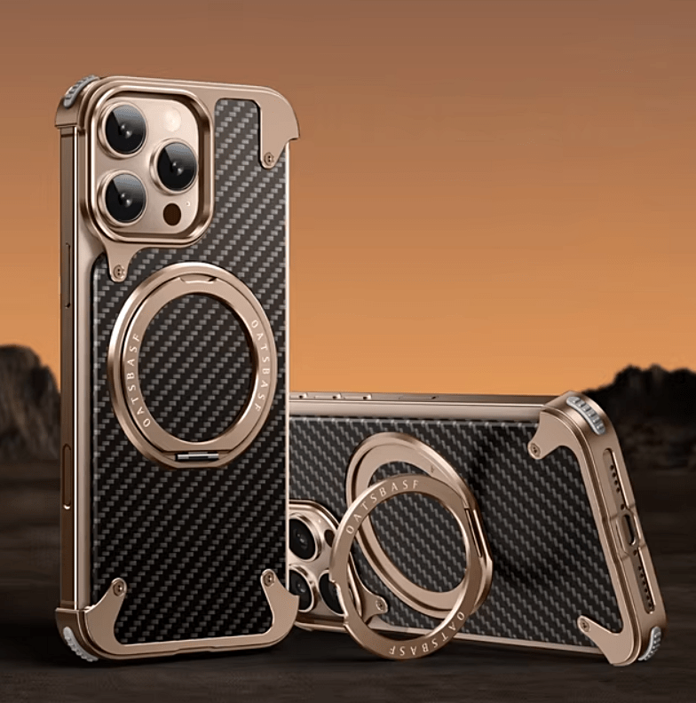 Carbon IPhone case with MagSafe charging