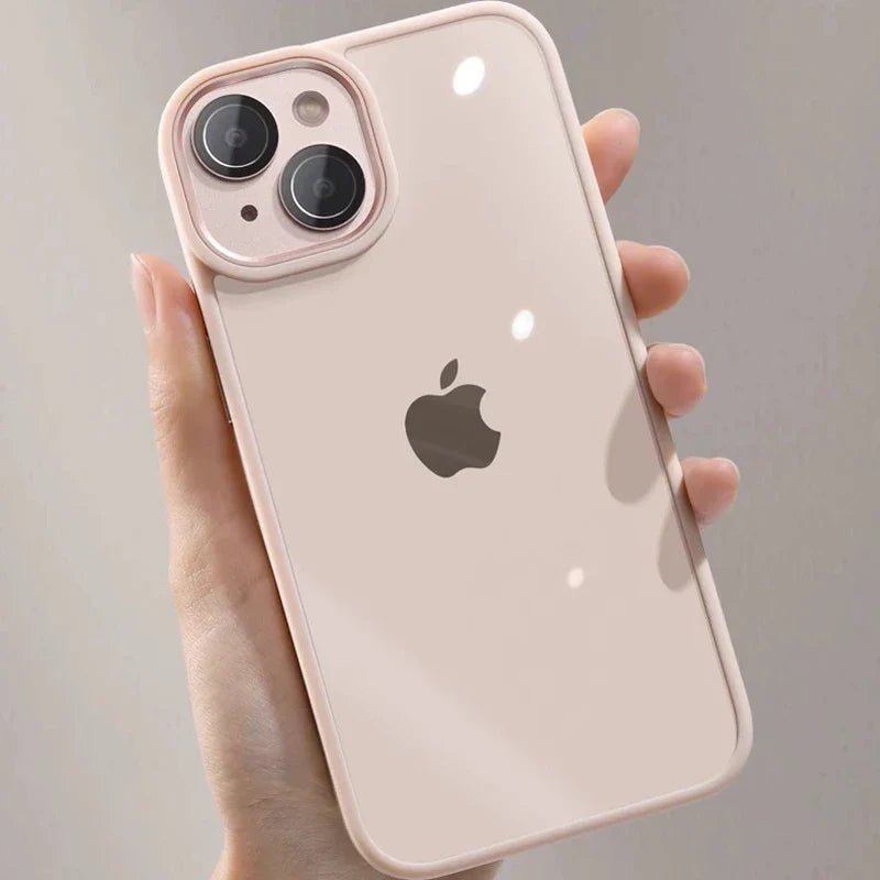 Premium Transparent Minimalist iPhone Case