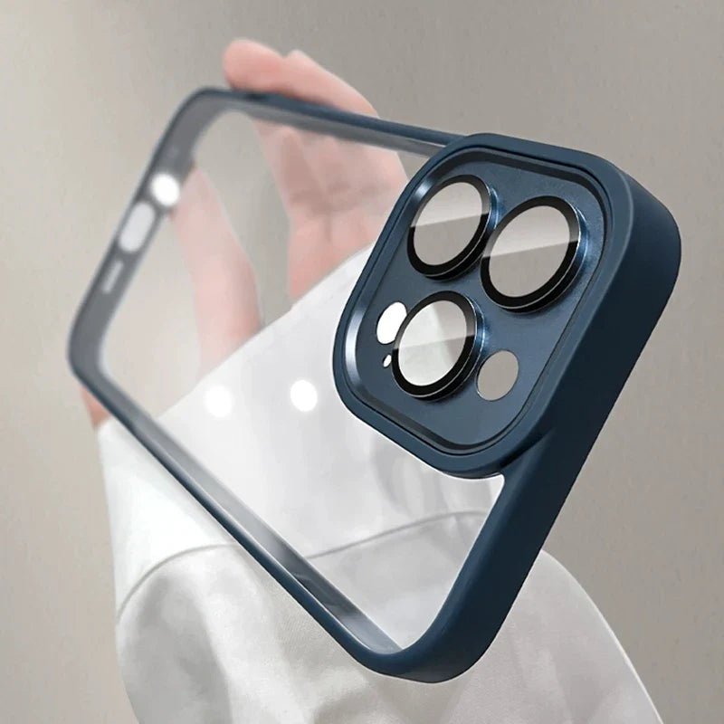 Premium Transparent Minimalist iPhone Case