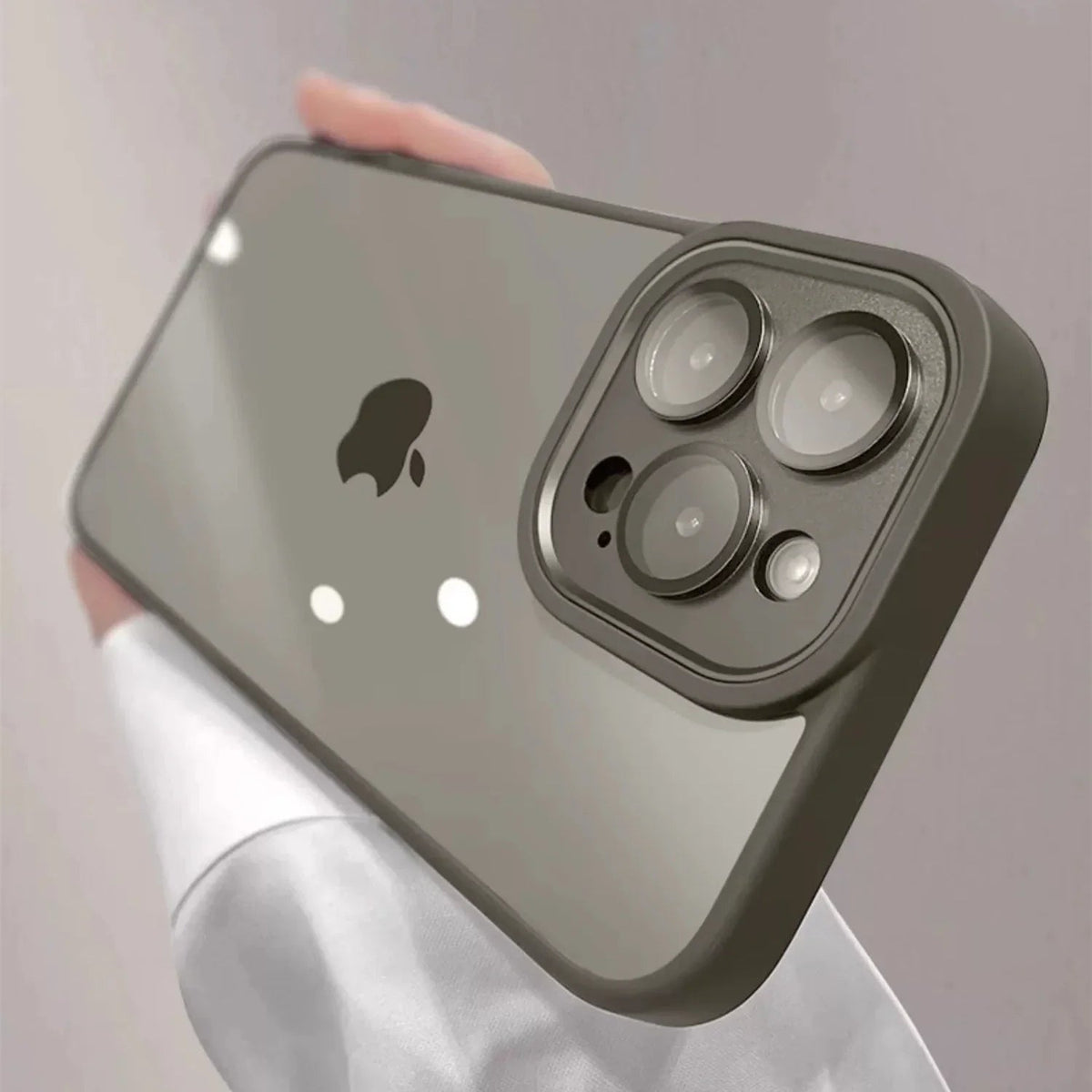 Premium Transparent Minimalist iPhone Case