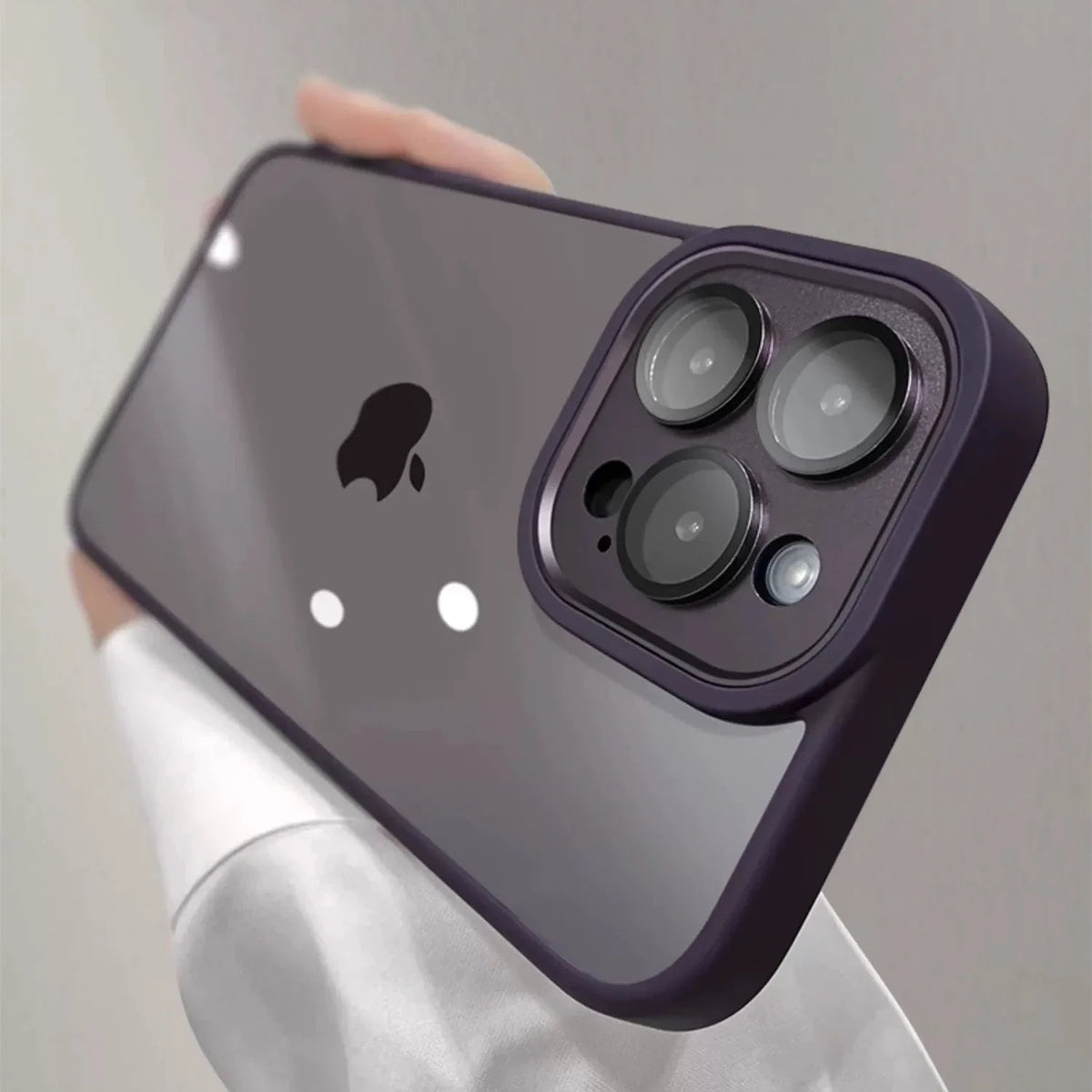 Premium Transparent Minimalist iPhone Case