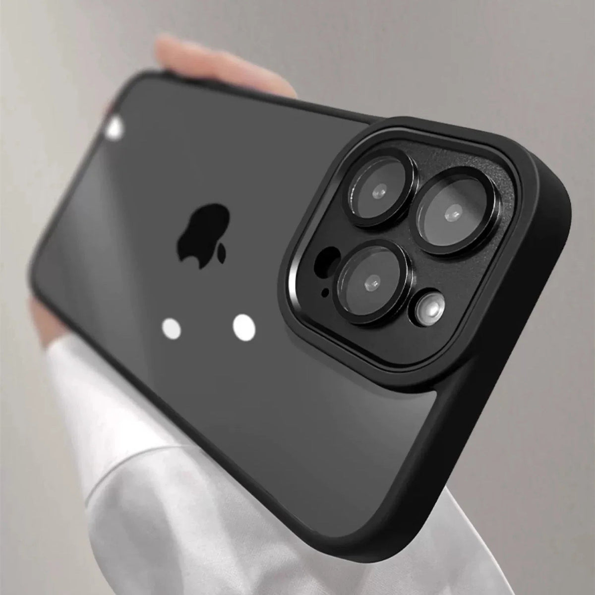 Premium Transparent Minimalist iPhone Case