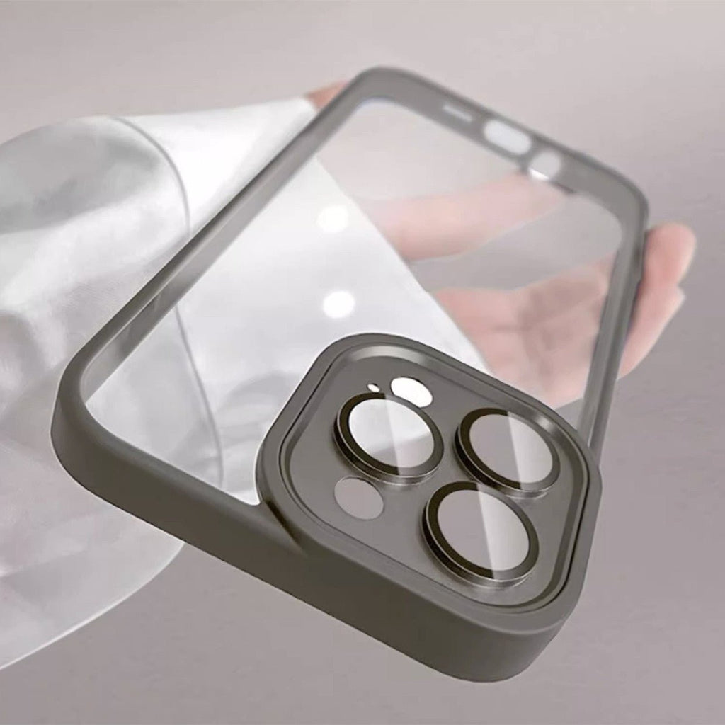 Premium Transparent Minimalist iPhone Case