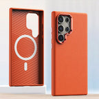 Luxury Genuine Leather Samsung Case