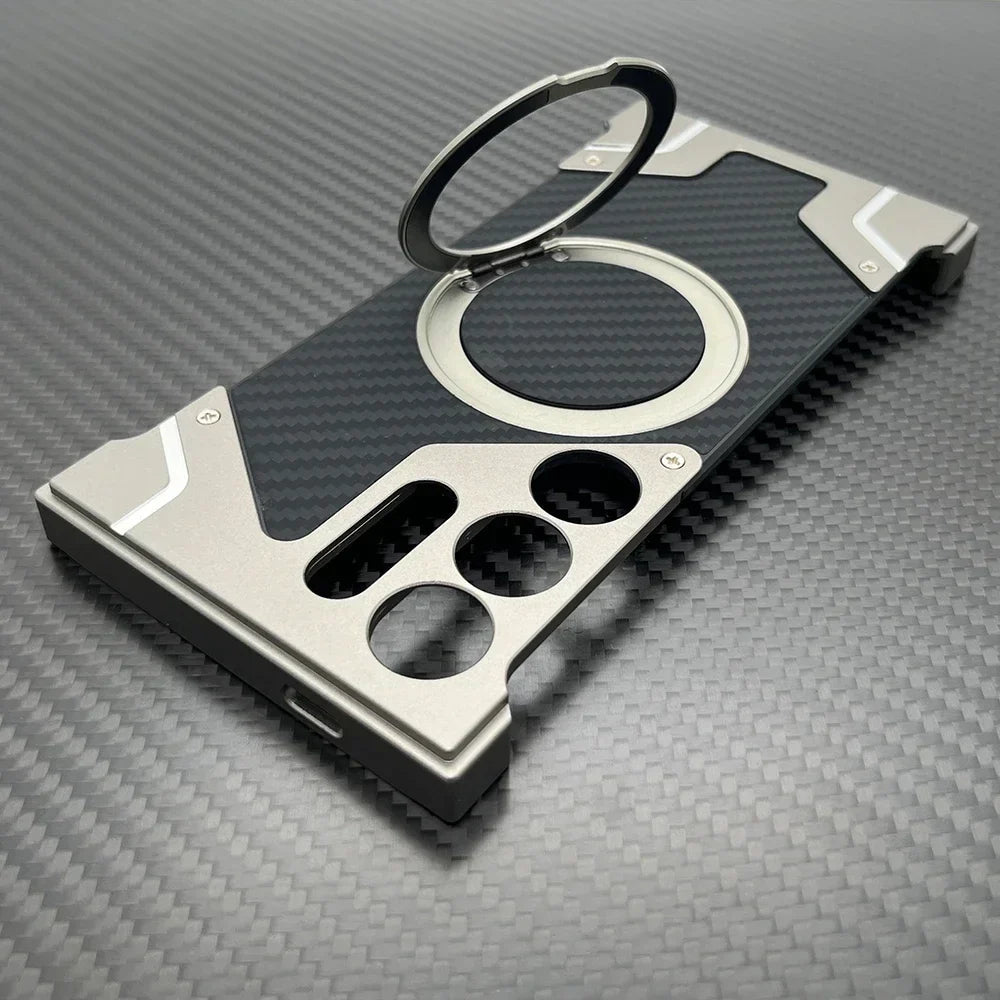 Samsung Super Premium Carbon Fiber Case with MagSafe